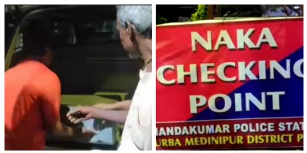 تملوک میں چیکنگ کے دوران ایک کروڑ نقد برآمد