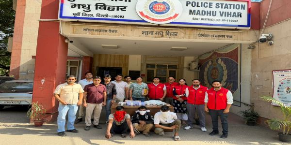 مدھو وہار میں ایک کروڑ روپے کی چوری کا پردہ فاش، پانچ ملزمان گرفتار