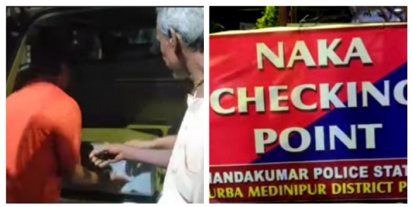 تملوک میں  چیکنگ کے دوران ایک کروڑ نقد برآمد