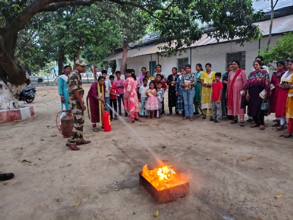 چوکسی ہی سلامتی  ، سی آئی ایس ایف فائر ونگ، این ٹی پی سی کہلگاؤں کی ایک موثر پہل