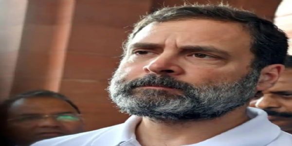 ڈیماپور پہنچے راہل گاندھی، بوکاجان میں انتخابی ریلی سے خطاب کیا