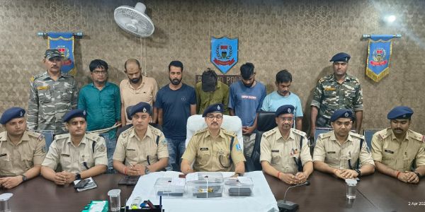 امن ساہو گینگ کے سات ملزمان گرفتار