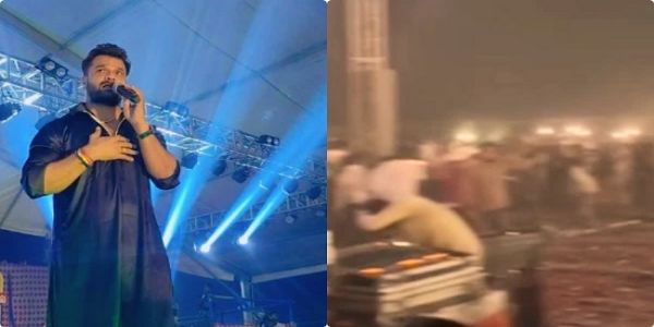 مظفر پور: کھیساری لال یادو کے پروگرام میں ہنگامہ ، بھگدڑ جیسی صورتحال