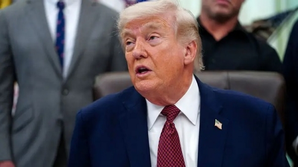 امریکہ نے خلیجِ عمان میں ایرانی کارگو جہاز پر قبضہ کر لیا: ٹرمپ کا دعویٰ