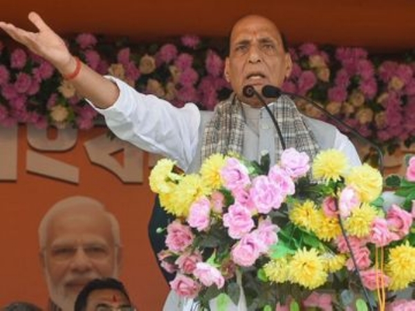 راجناتھ سنگھ نے مغربی بنگال میں کہا کہ اگر بی جے پی اقتدار میں آئی تو غنڈہ گردی ختم ہو جائے گی