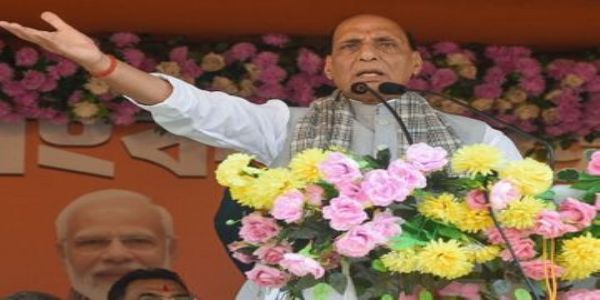 راجناتھ سنگھ نے مغربی بنگال میں کہا کہ اگر بی جے پی اقتدار میں آئی تو غنڈہ گردی ختم ہو جائے گی