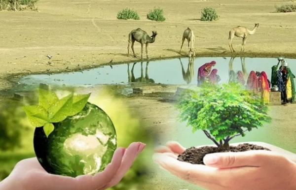 ماحولیات کے تحفظ کے تئیں علامتی تصویر