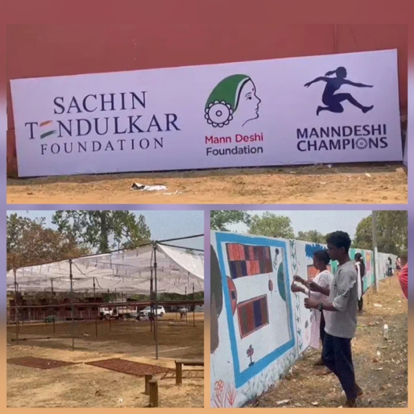 چھتیس گڑھ کے دنتے واڑہ میں کھیلوں کے میدان کا 22 اپریل کو افتتاح کریں گے سچن تندولکر