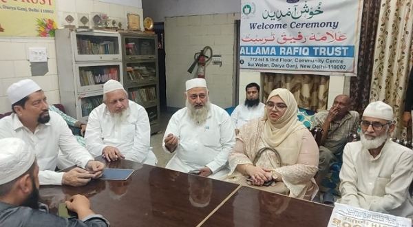 اعتقادحسین صدیقی کے انتقال پر تعزیتی میٹنگ کا انعقاد