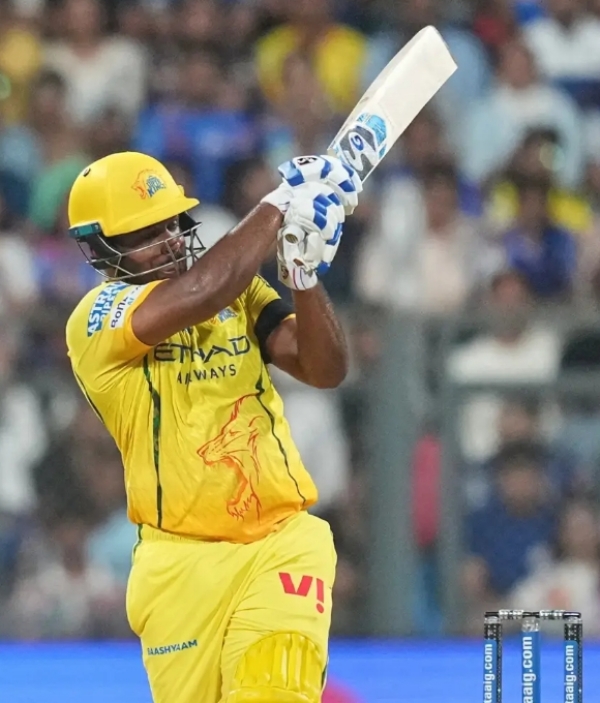 آئی پی ایل 2026: سنجو سیمسن اورنج کیپ ریس میں تیسرے نمبر پر، پرپل کیپ پھرانشول کمبوج کے پاس