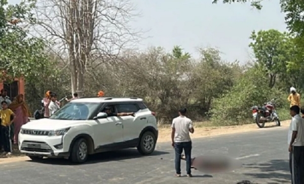 حادثے کے بعد جائے وقوعہ کی تصویر