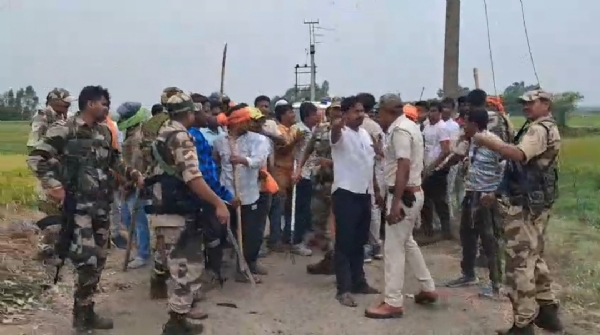 انتخابی مہم کے آخری دن گوگھاٹ میں تشدد ، بائیک ریلی پر حملے میں متعدد زخمی