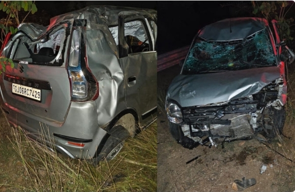 دہلی ممبئی ایکسپریس وے پر حادثہ، وڈودرا کے ایک ہی خاندان کے چار افراد ہلاک