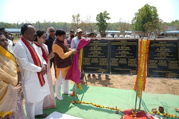 وزیر اعلیٰ ڈاکٹر موہن یادو نے کانہا نیشنل پارک میں مختلف ترقیاتی کاموں کا بھومی پوجن اور افتتاح کیا