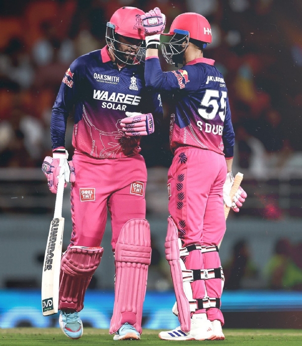 کمار سنگاکارا نے اپیکٹ سب کے طور پر شبھم دوبے کی کارکردگی کی ستائش کی