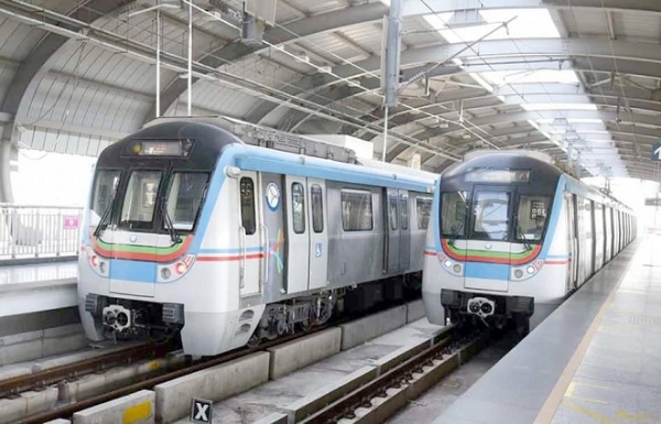 حیدرآباد میٹرو ریل پریکم مئی سے حکومت کی راست نگرانی