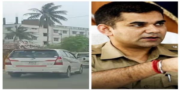 اجے پال شرما کو اپنے قافلے کے ساتھ پولنگ اسٹیشنوں کا معائنہ کرتے دیکھا گیا۔