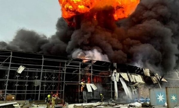 اسرائیل میں تباہی کا منظر۔ فائل فوٹو انٹرنیٹ میڈیا