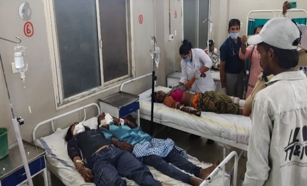 ضلع اسپتال میں داخل زخمی