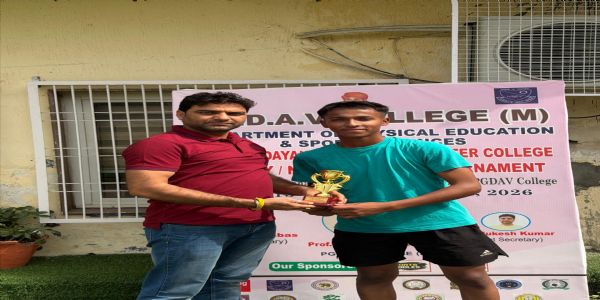 سوامی دیانند سرسوتی ٹی20 ٹورنامنٹ : آرین شرما اور انکت کمار نے پی جی ڈی اے وی کو بڑی جیت دلائی