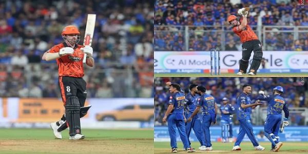 آئی پی ایل 2026: حیدرآباد کا تاریخی رن چیز، 243 رن بھی نہیں بچا سکی ممبئی