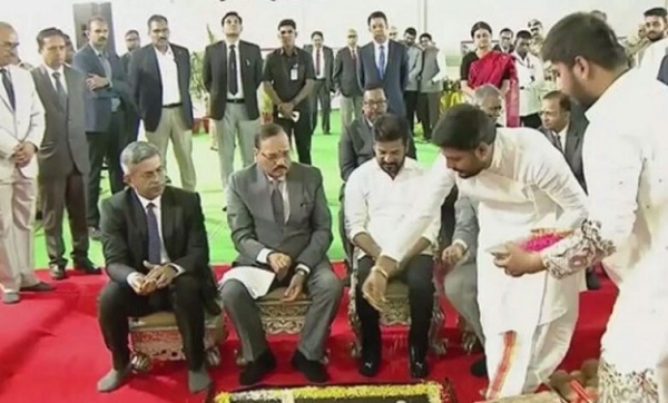 چیف جسٹس آف انڈیا کے ہاتھوں تلنگانہ ہائی کورٹ زون-2 کا سنگ بنیاد