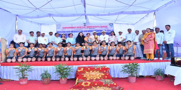 ایم ڈی یو، روہتک، چمپئن، لولی یونیورسٹی رنر اپ