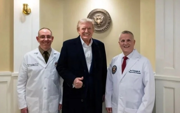 ٹرمپ کی صحت بگڑنے سے متعلق افواہیں، وائٹ ہاوس کی تردید