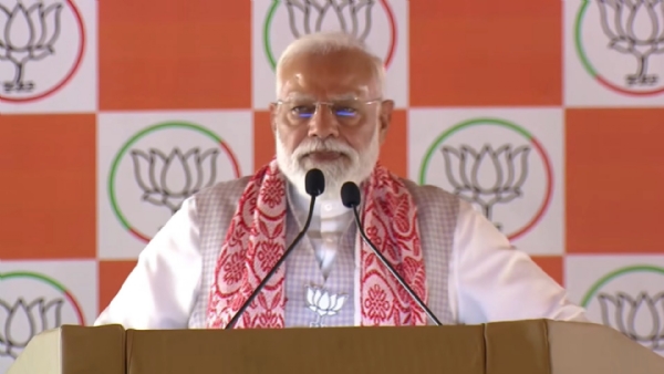 کانگریس ترقی مخالف ہے، پارٹی قیادت زمینوں پر قبضے میں ملوث ہے: نریندر مودی