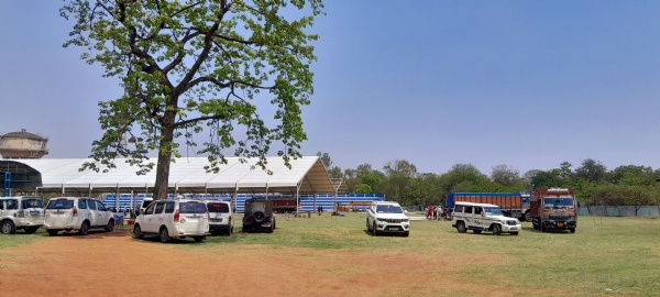 مغربی بنگال کے آسنسول میں وزیر اعظم مودی کی عوامی ریلی کے لئے تیاریاں تیز