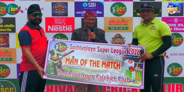 ڈینجر اور بلز کی سیکرٹریٹ سپر لیگ میں بڑی جیت ، نور محمد اور وکی بنے میچ کے ہیرو