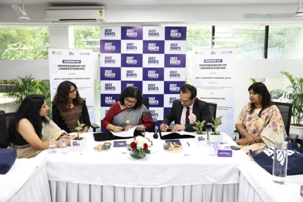 بچوں کے تحفظ کے پیشہ ور افراد کی تربیت کیلئے سی-لیب اور امیٹی یونیورسٹی ہریانہ میں قرار