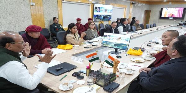 ایل جی لداخ نے آئندہ تہوار کے لیے انتظامات کا جائزہ لیا۔