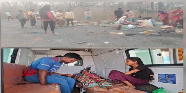 بے قابو ہو کر گاڑی پلٹ گئی، 30 مزدور زخمی، 15 کی حالت نازک