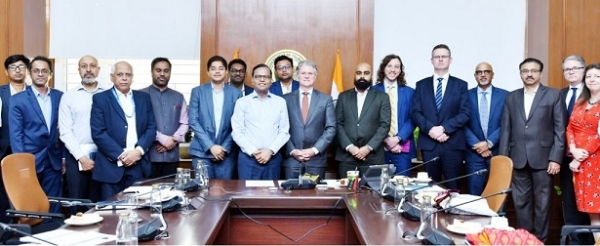 تلنگانہ میں سرمایہ کاری کے امکانات کا جائزہ ، چیف سکریٹری سے ملاقات