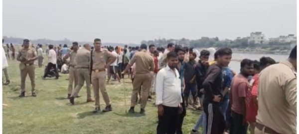جمنا ندی میں چھ افراد غرقاب، چار کی موت، دو کو بچا لیا گیا
