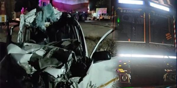 تمل ناڈو کے تیروپور میں سڑک حادثہ، پولیس اہلکار سمیت چھ ہلاک