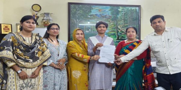اے ایم یو گرلز اسکول کی طالبہ، انڈر-16 باسکٹ بال کوچنگ کیمپ کے لیے منتخب