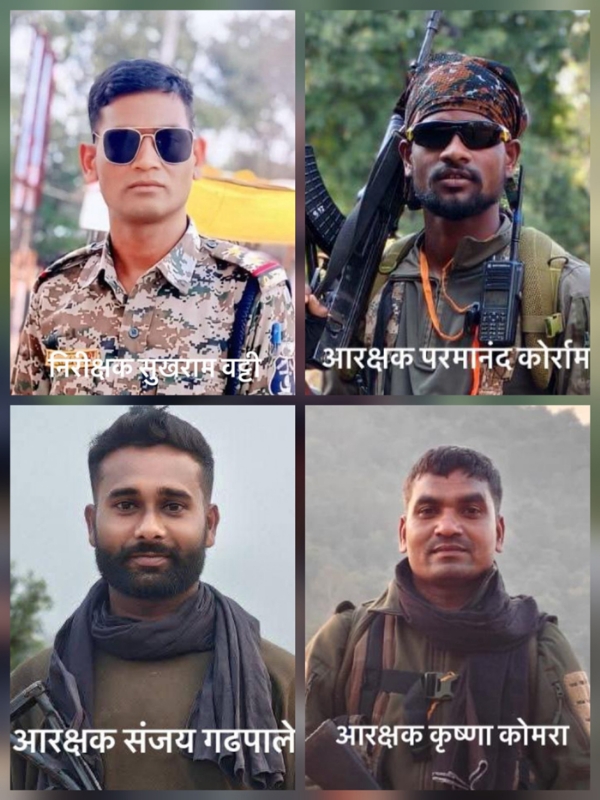 چھتیس گڑھ کے کانکیر میں آئی ای ڈی کو ناکارہ بناتے وقت دھماکے سے چار جوان شہید