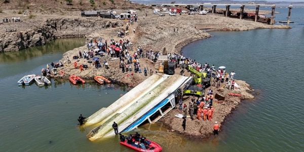 جبل پور برگی ڈیم کروز حادثے میں لاپرواہی سامنے آئی، مسافروں کو لائف جیکٹ نہیں دی گئیں، امدادی کام میں بھی ہوئی تاخیر