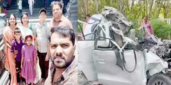 حیدرآبد میں شمس آباد کے قریب خوفناک سڑک حادثہ، 6 افراد ہلاک