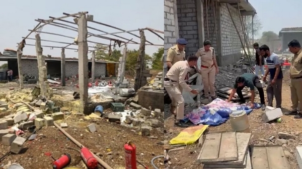 دیواس پٹاخہ فیکٹری حادثہ فائل تصویر