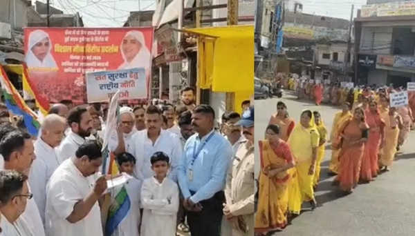 مدھیہ پردیش میں جین پجاریوں کی موت پر غصہ، سڑکوں پر اترے جین سماج کے لوگ ، تحقیقات اور سیکورٹی پالیسی کا مطالبہ