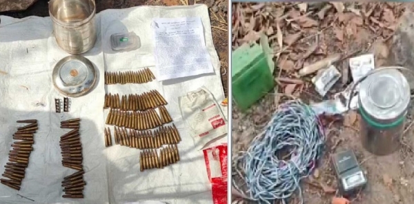 KANKER-NAXALITE-DUMP-MATERIAL-RECOVERED KANKER-NAXALITE-DUMP-MATERIAL-RECOVERED