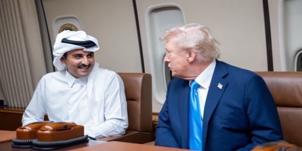 شیخ تمیم اور ٹرمپ کے درمیان استحکام کو فروغ دینے کی کوششوں پر گفتگو