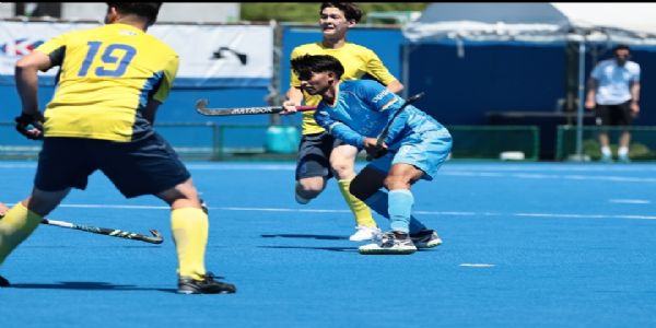 کپتان کیتن کشواہا کی ہیٹ ٹرک سے ہندوستان نے انڈر 18 ایشیا کپ ہاکی میں قازقستان کو 1-0 سے شکست دی