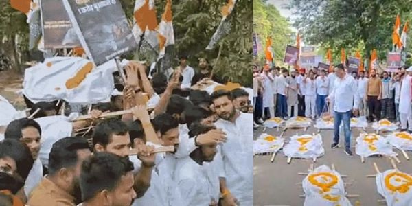 جبل پور کروز حادثے پر سیاست گرم، بھوپال میں یوتھ کانگریس کا احتجاج، علامتی شو یاترا نکالی