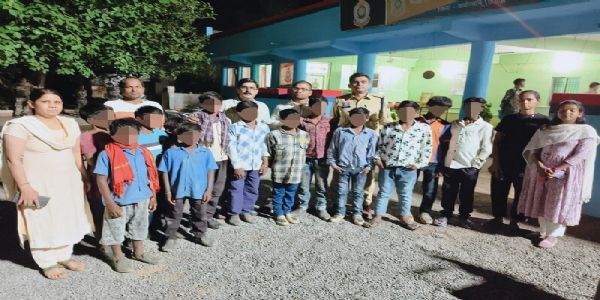 کبیر دھام میں بیگا قبیلے کے 13 بچے بندھوا مزدوری سے بچائے گئے ، 10 ملزمان گرفتار