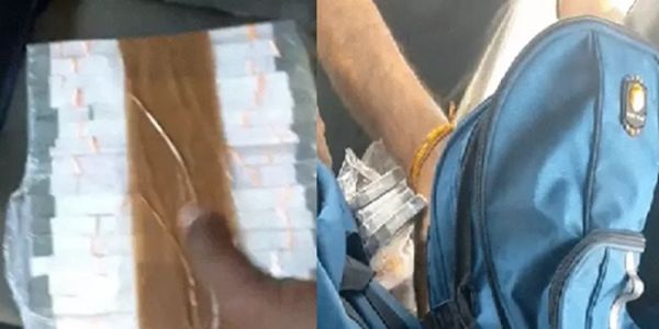 اندور کے سانویر-اجین روڈ پر لاوارث تین بیگ ملے، 2.83 کروڑ روپے کی مشکوک نقدی برآمد