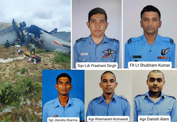 آسام کے جورہاٹ میں فضائیہ کا طیارہ گر کر تباہ، پانچ فوجی شہید آسام کے جورہاٹ میں فضائیہ کا طیارہ گر کر تباہ، پانچ فوجی شہید